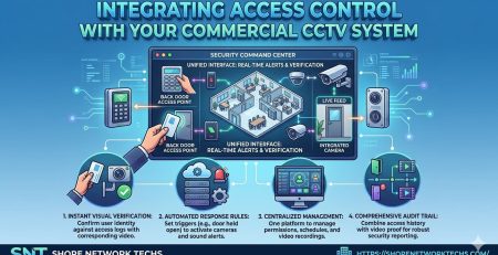 Integrating Access Control with Your Commercial CCTV System